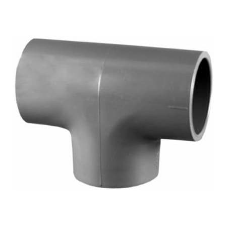 Charlotte Pipe And Foundry 114 Sch80 SxSxS Tee PVC 08400  1600HA